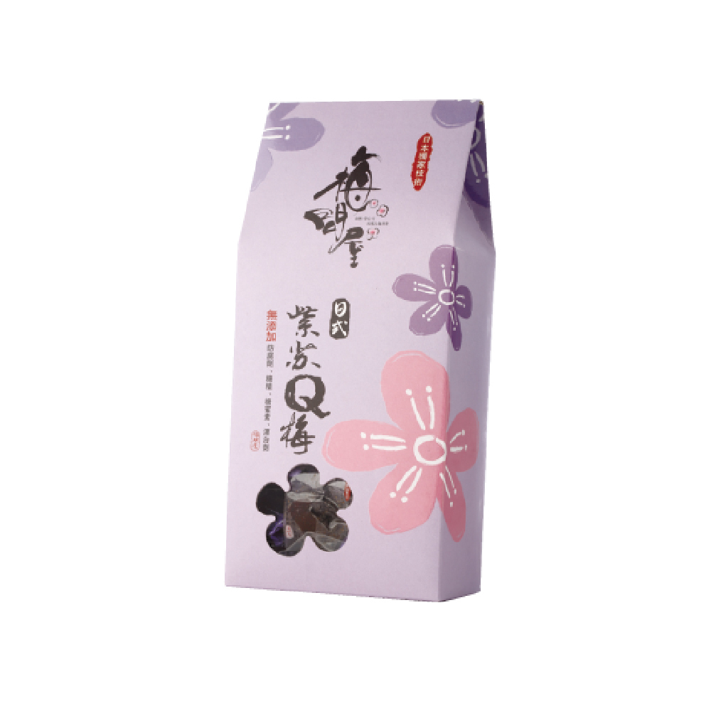 日式紫蘇Q梅-紙盒裝150g