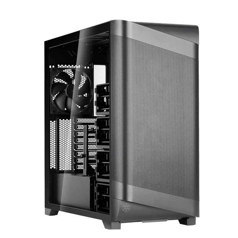 米特3C數位–SilverStone 銀欣 SETA A2 背插式主機板機殼 黑色/SST-SEA2Y-BG 玫瑰金/SST-SEA2Y-GWG