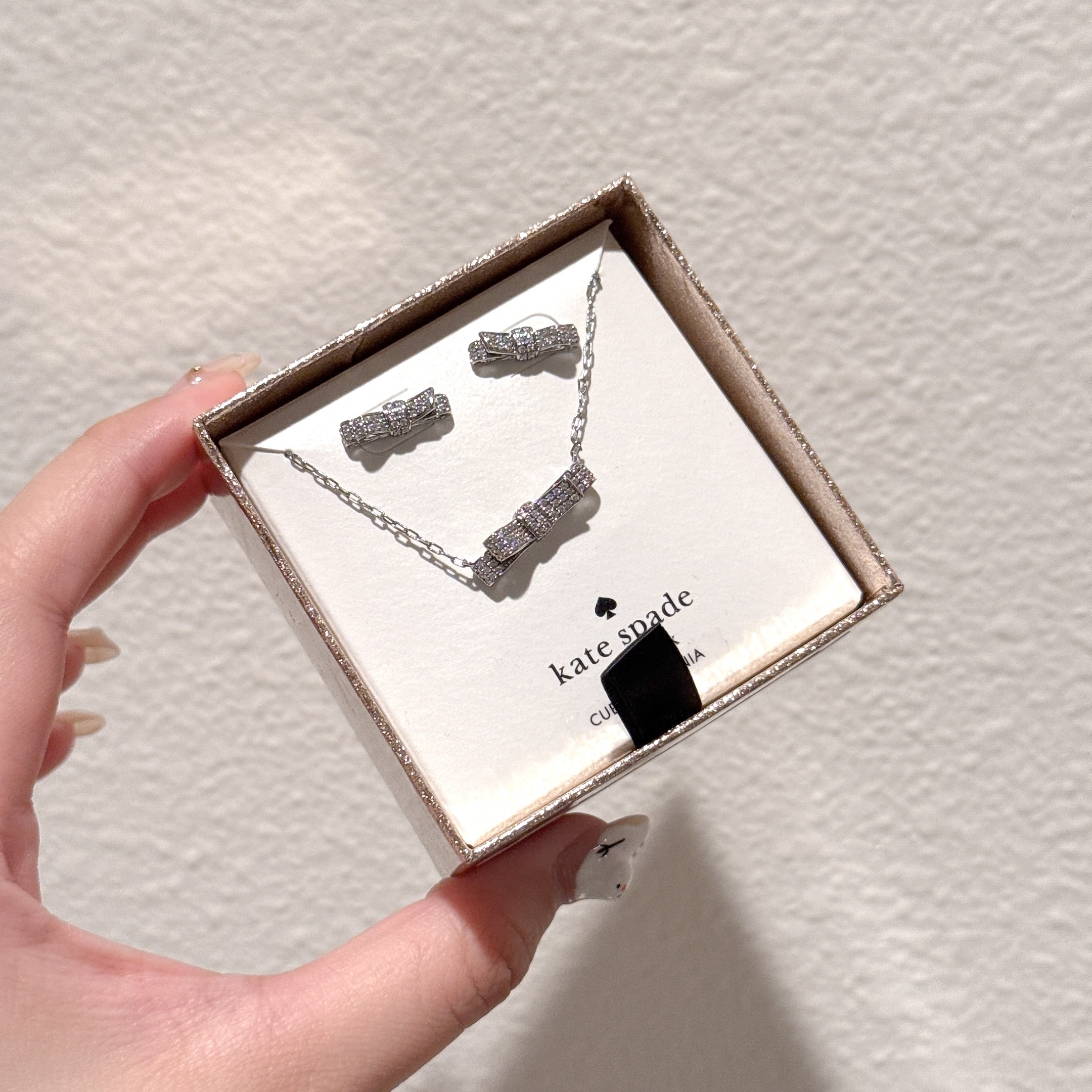 [美國現貨] Kate Spade Necklace And Earrings Boxed Set