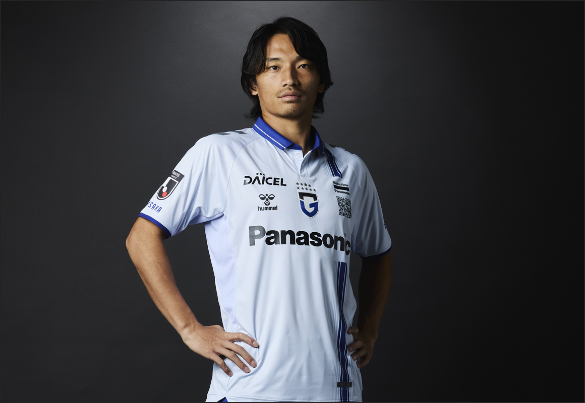 ガンバ大阪　アウェイユニフォーム　GAMBA AWAY 2025 長袖　倉田 ガンバ大阪 アウェイユニフォーム GAMBA AWAY 2025 長袖 倉田