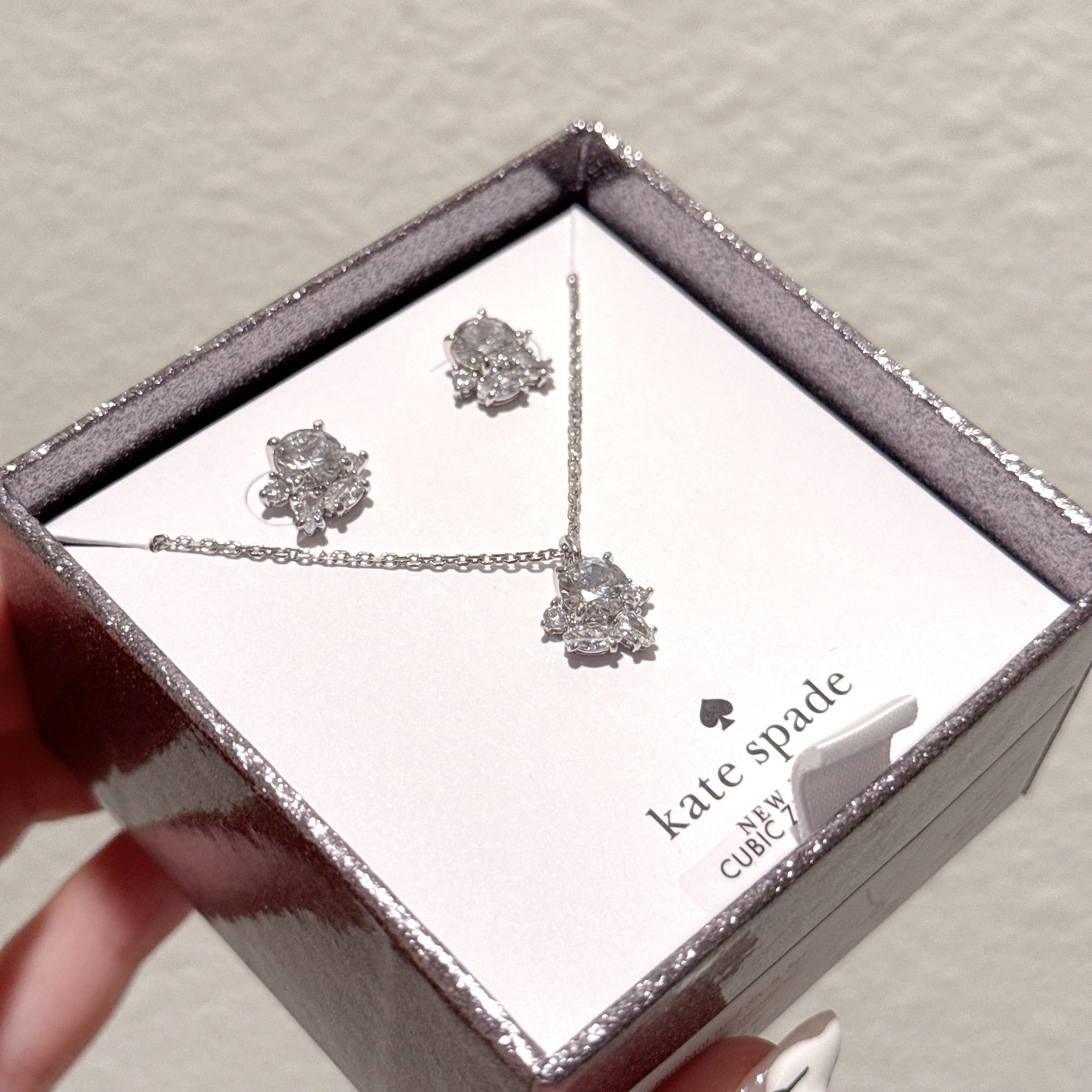 [美國現貨] Kate Spade Necklace And Earrings Boxed Set