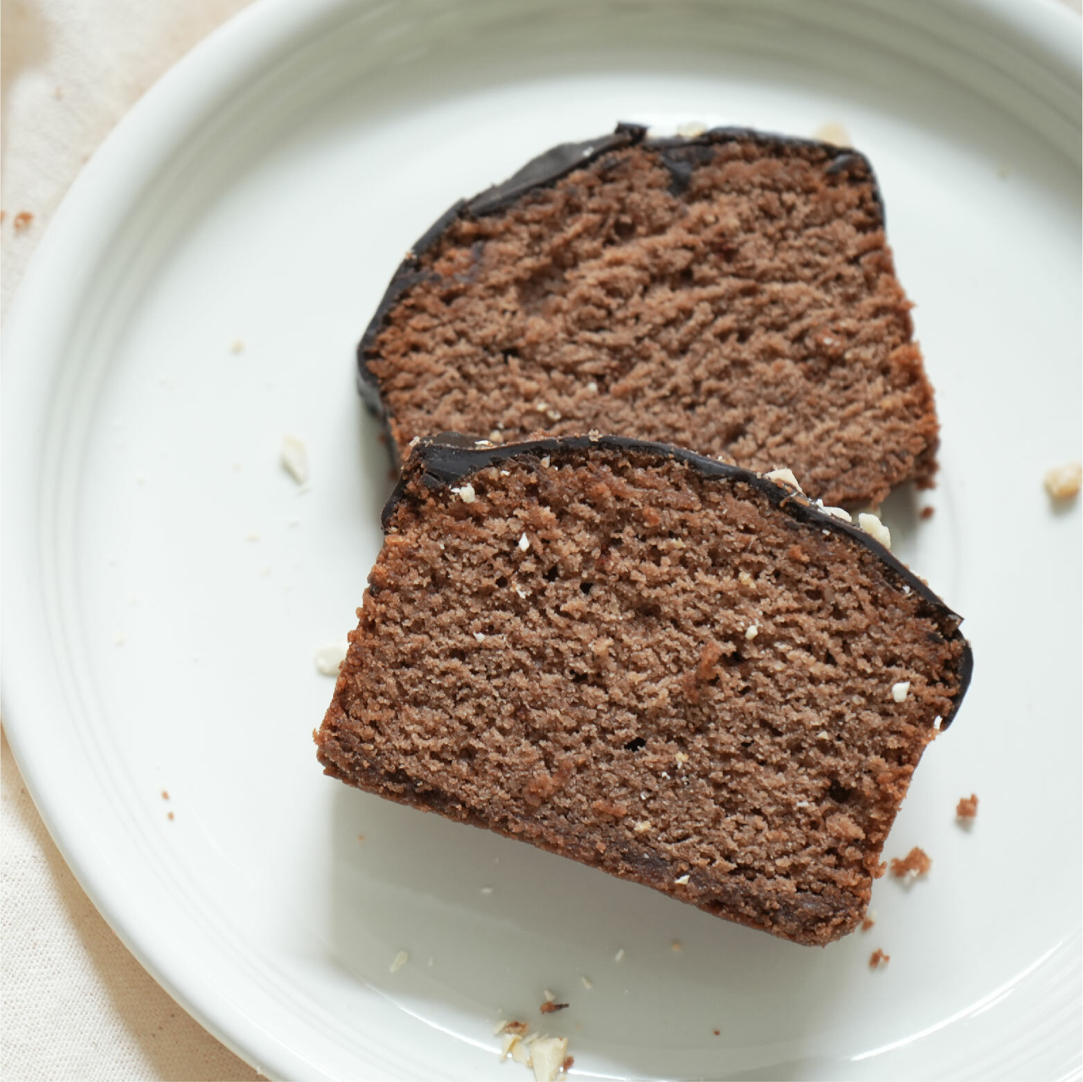 巧克力布朗尼磅蛋糕