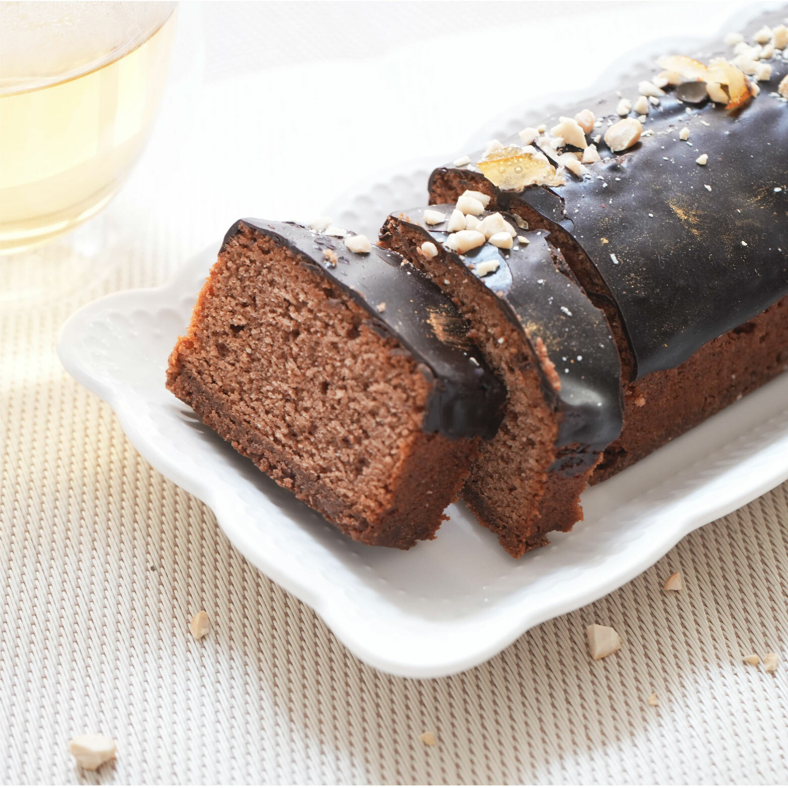 巧克力布朗尼磅蛋糕