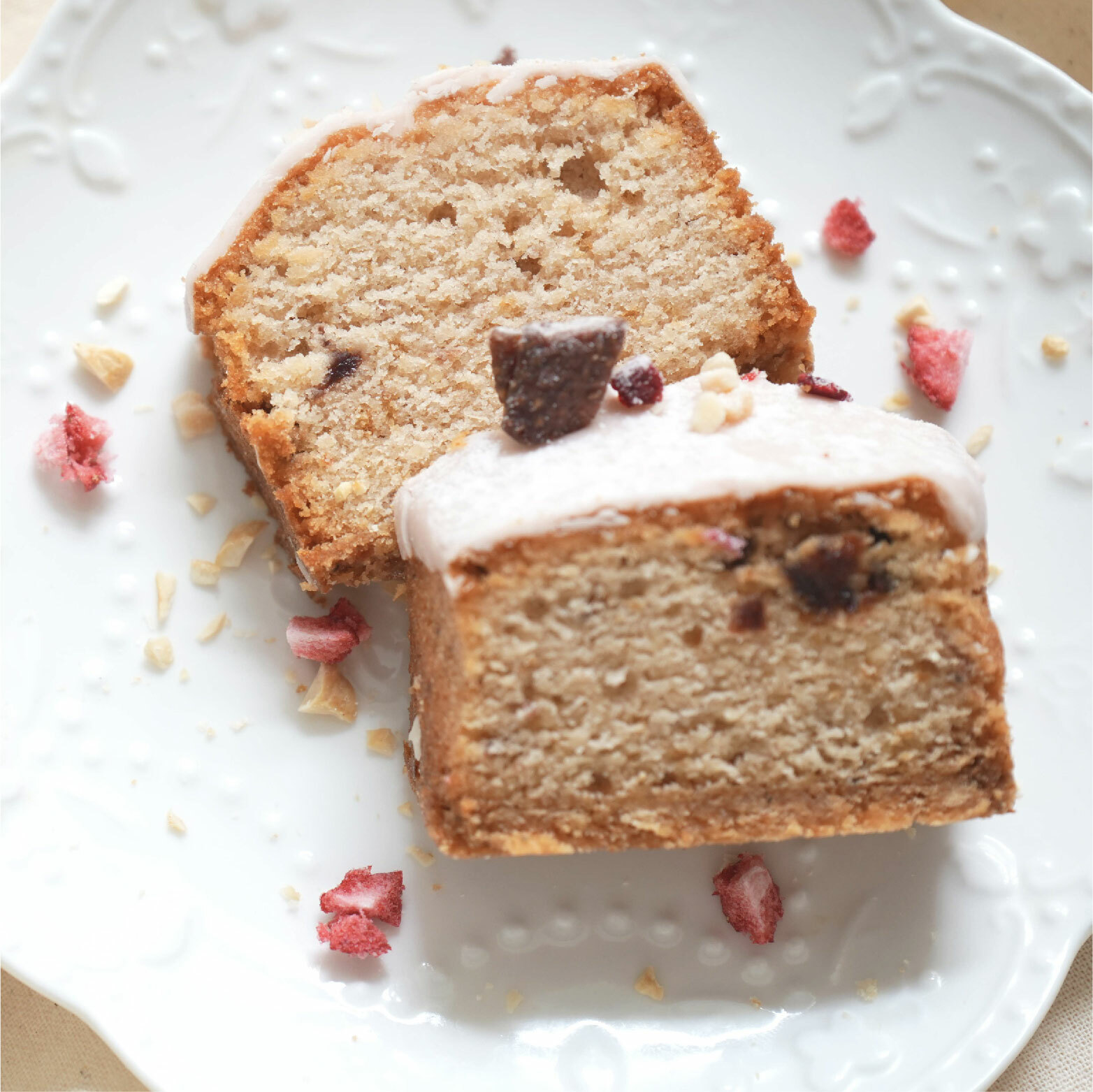 甜蜜蔓越莓果磅蛋糕