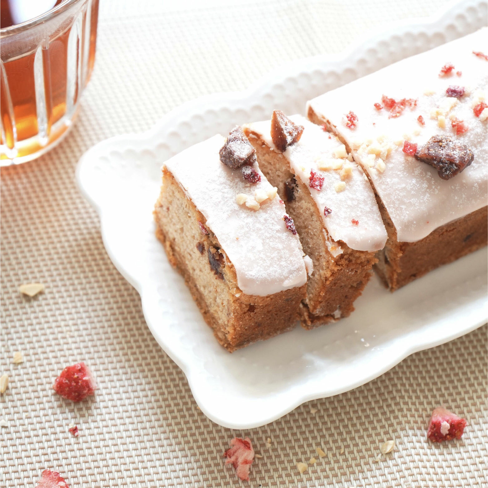 甜蜜蔓越莓果磅蛋糕