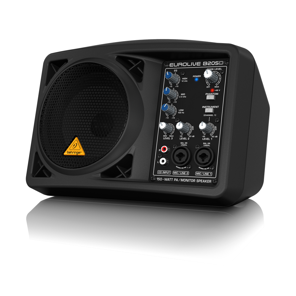 Behringer Behringer / B205D 主動式監聽喇叭 (5.25吋,150W)(支) 第 2 張圖片｜三峽錄音 / 音響
