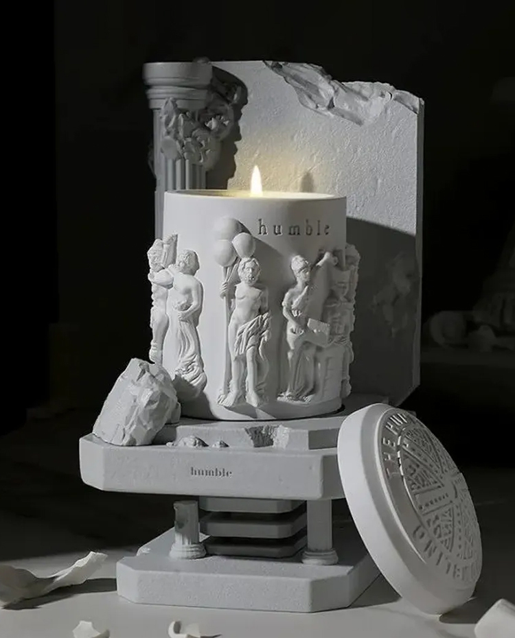 帕特農神廟燭台 (不含蠟燭)