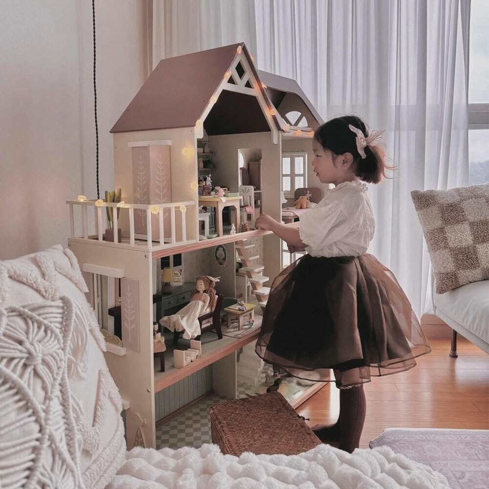 Tender Leaf,木製玩具,家家酒,角色扮演,娃娃屋,美感,空間感,兒童玩具,玩具,教具,伴手禮,玩具伴手禮