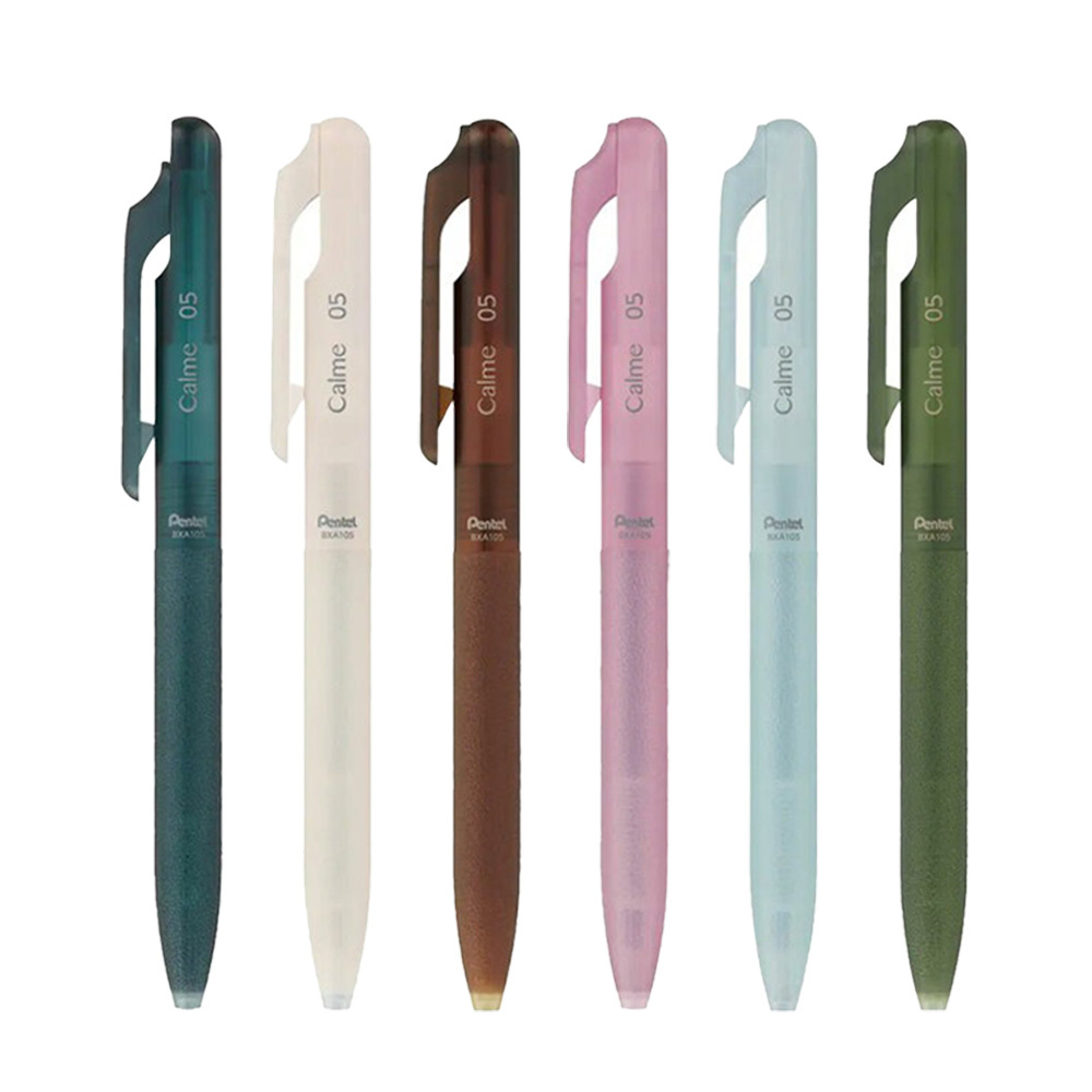 【Pentel】0.5 秋冬限定版 Calme靜暮輕油筆/替芯 單色款