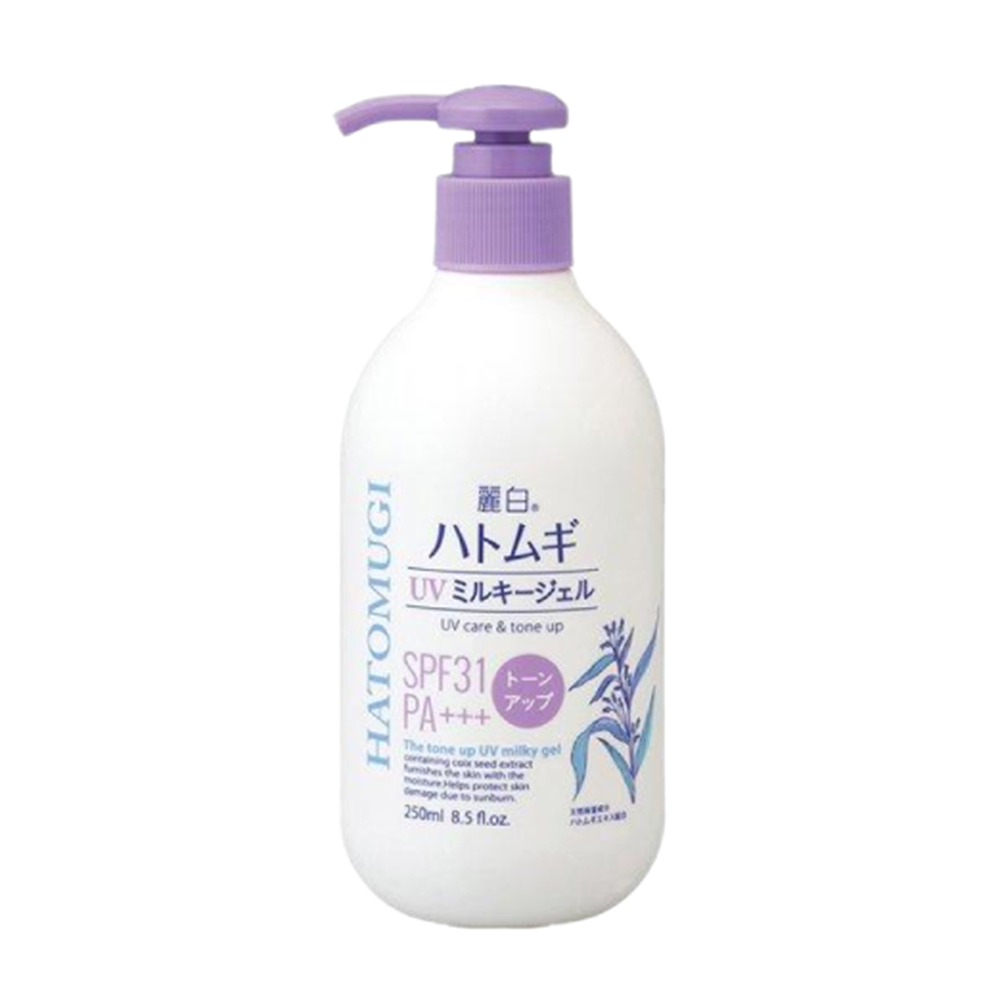 日本 熊野油脂 KUMANO 麗白防曬霜UV Gel SPF31 PA+++ 250ml（薰衣草）