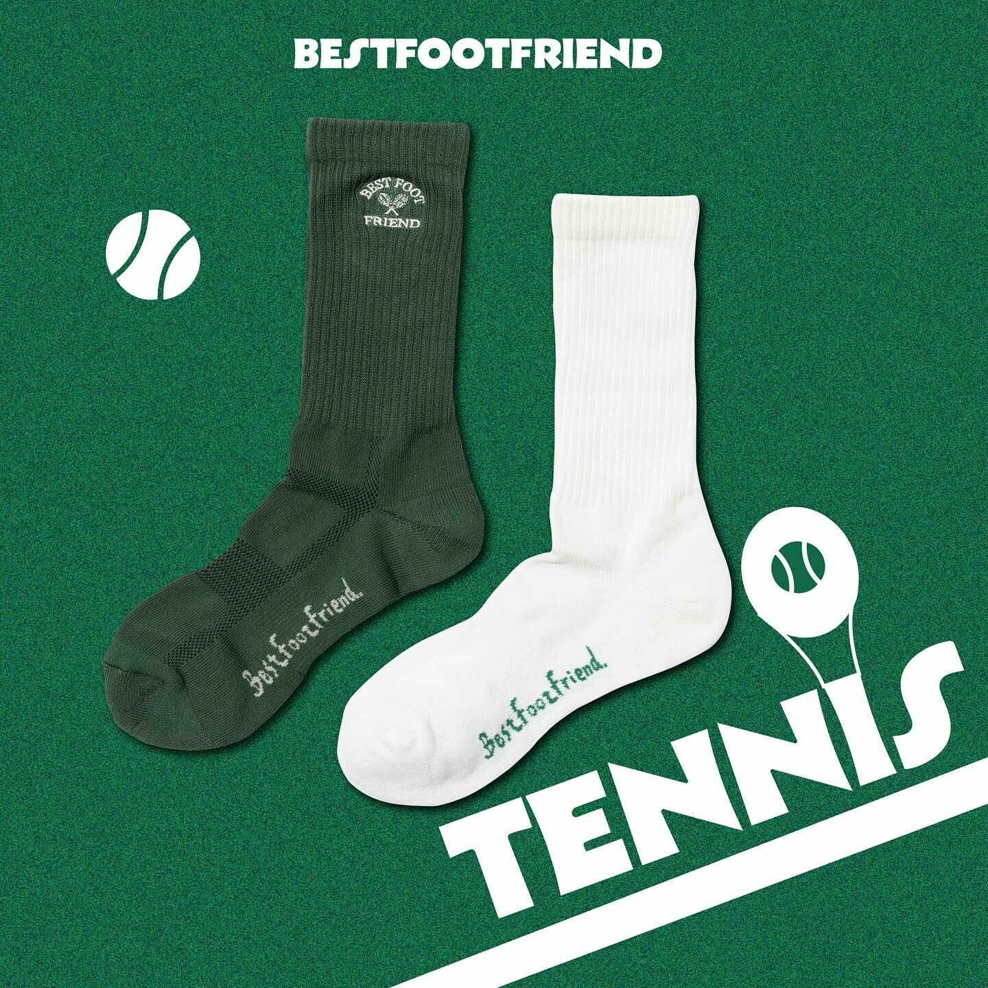 BFF Best Foot Friends Tennis Sock【BF24025】