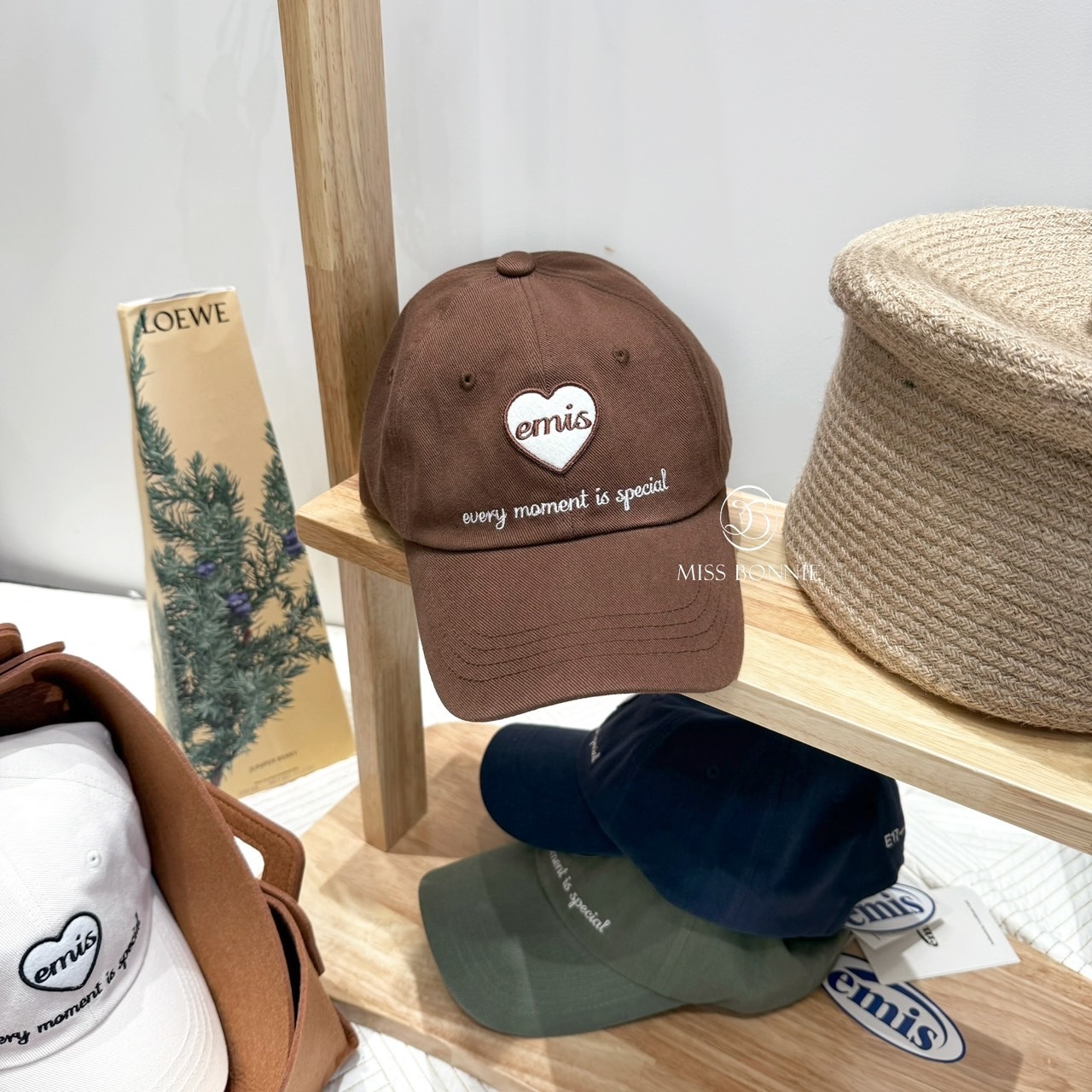 Emis愛心標Logo棒球帽(現貨7色)