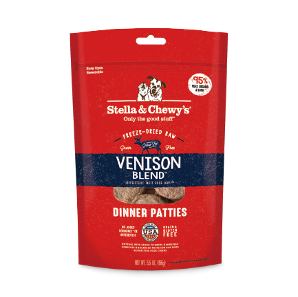 Stella Chewy's 凍乾生肉狗主糧 小鹿撞羊 (鹿肉及羊肉配方)