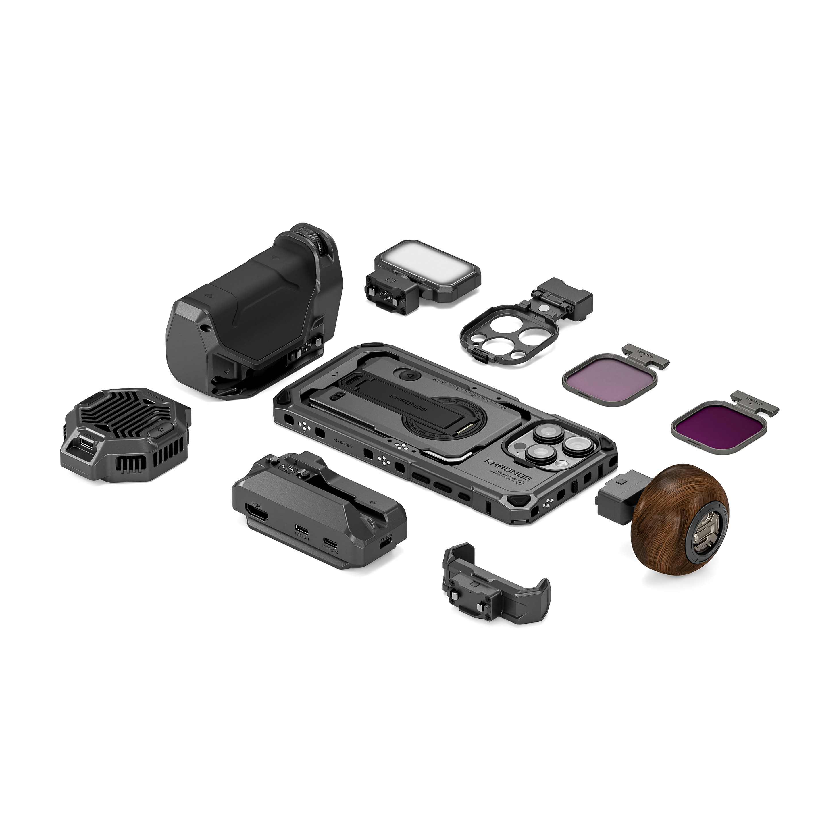 その他 KHRONOS Tilta Khronos iPhone 16 Pro Max Ultimate Kit - Rainbow