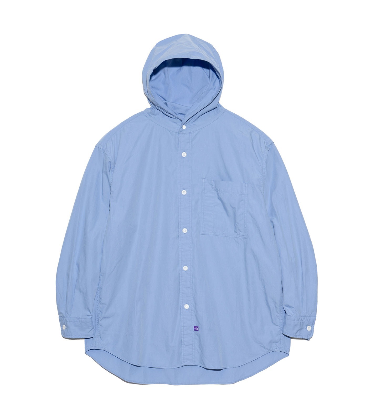 現貨┃日本 TNF 紫標 Mountain Hooded Shirt 連帽 襯衫
