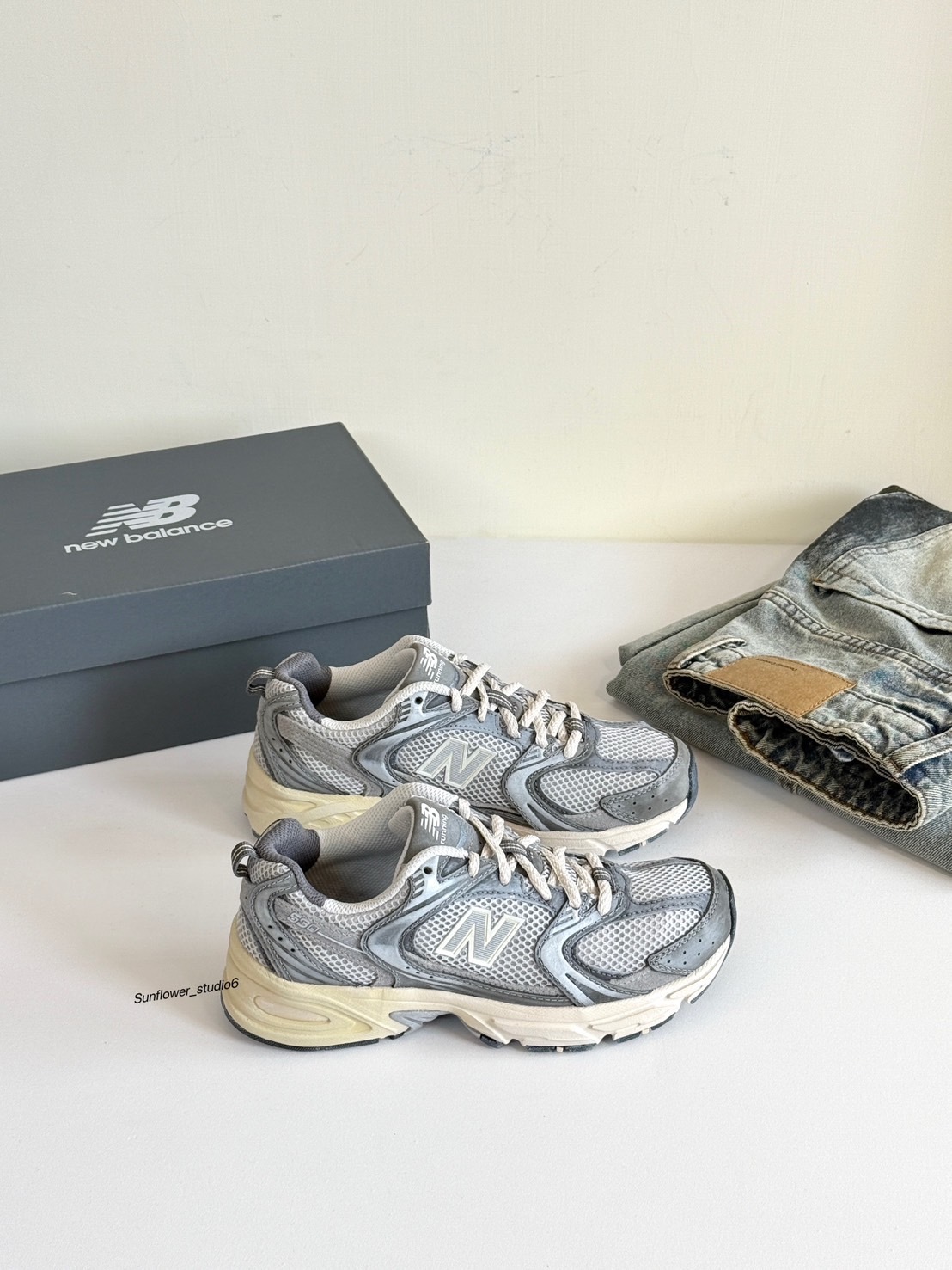 New Balance NB 530 鐵灰色 灰色 作舊 刷舊 復古 慢跑鞋 老爹鞋 髒髒鞋 MR530TG/預購