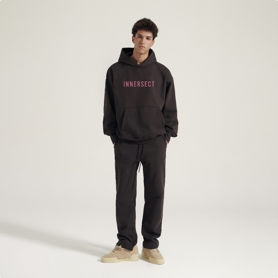 INNERSECT 環保永續 箭頭 愛心 連帽上衣 帽T INN24FWTHD382