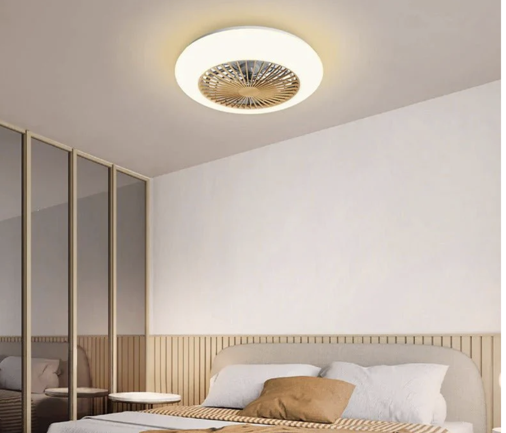 Philips Amigo 木質薄款天花風扇燈 (扇25W＋燈60W)