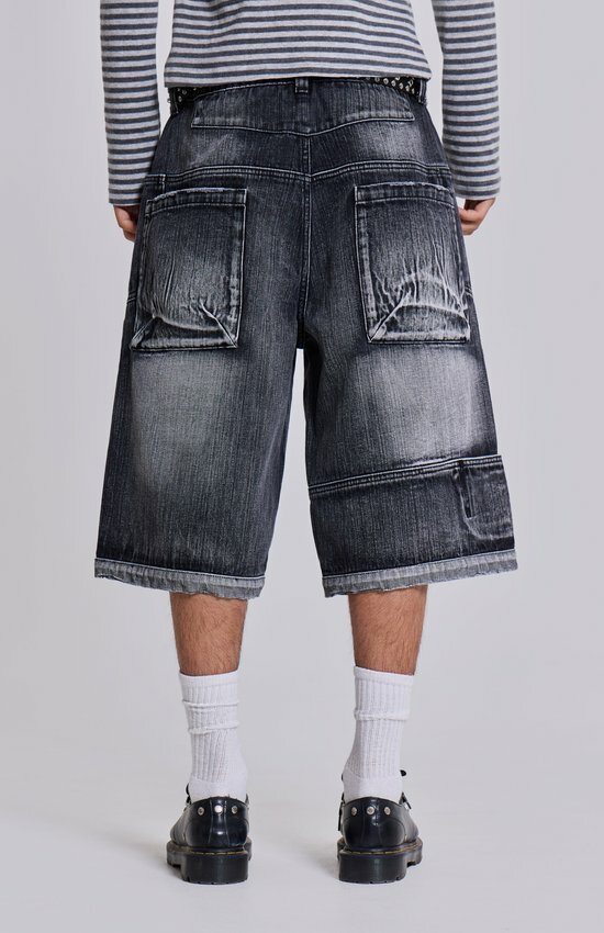 Jaded London / MUD WASH COLOSSUS JORTS Jaded London / MUD WASH COLOSSUS JORTS