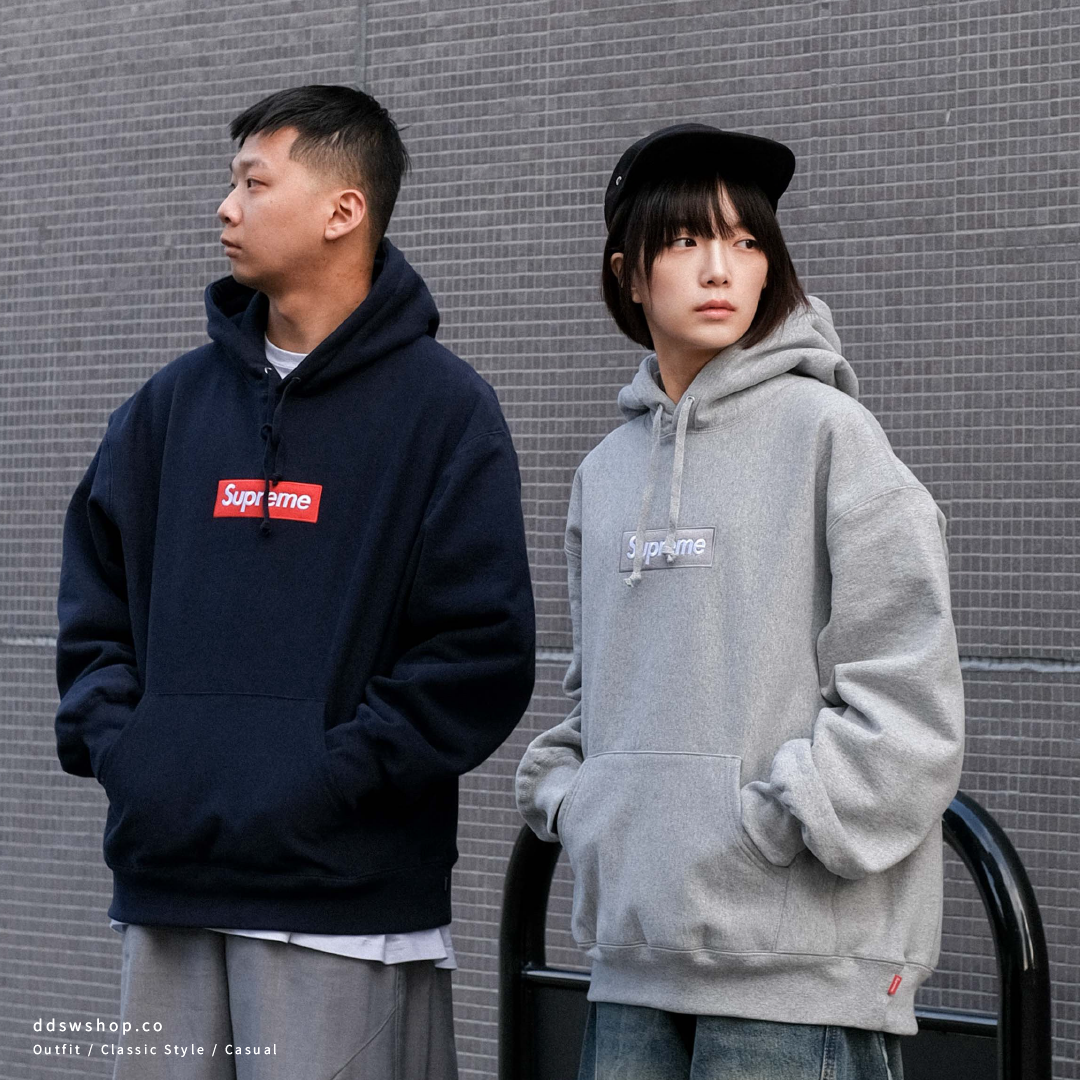 "現貨" Supreme Hoodie FW24 Box Logo 帽踢