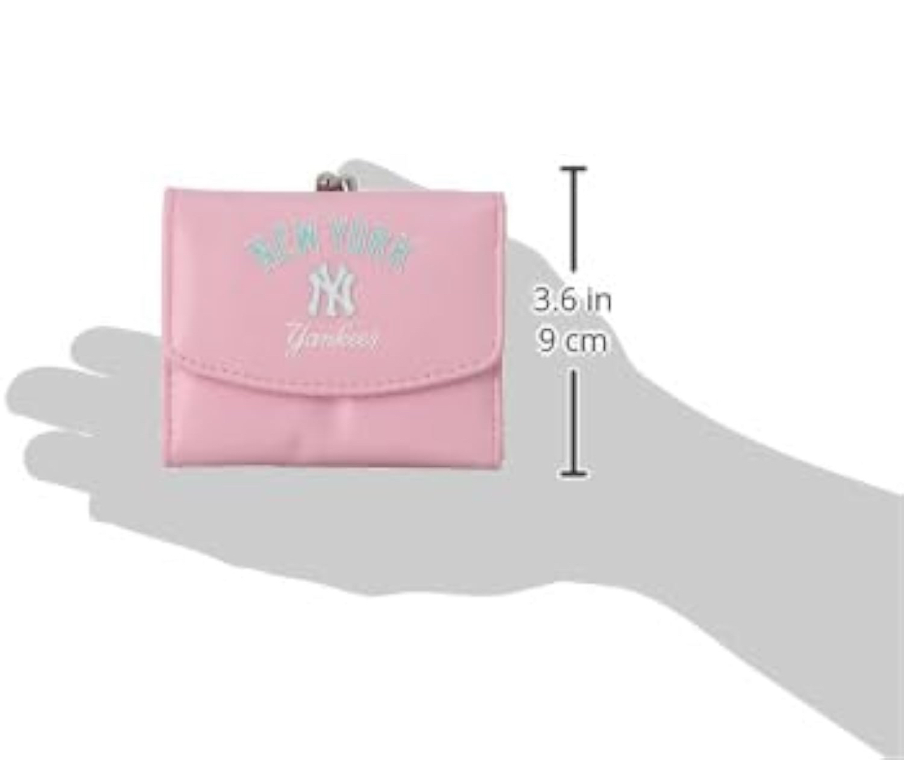 【預購】J0108902 MLB 三折銀包 粉色（日本限定）