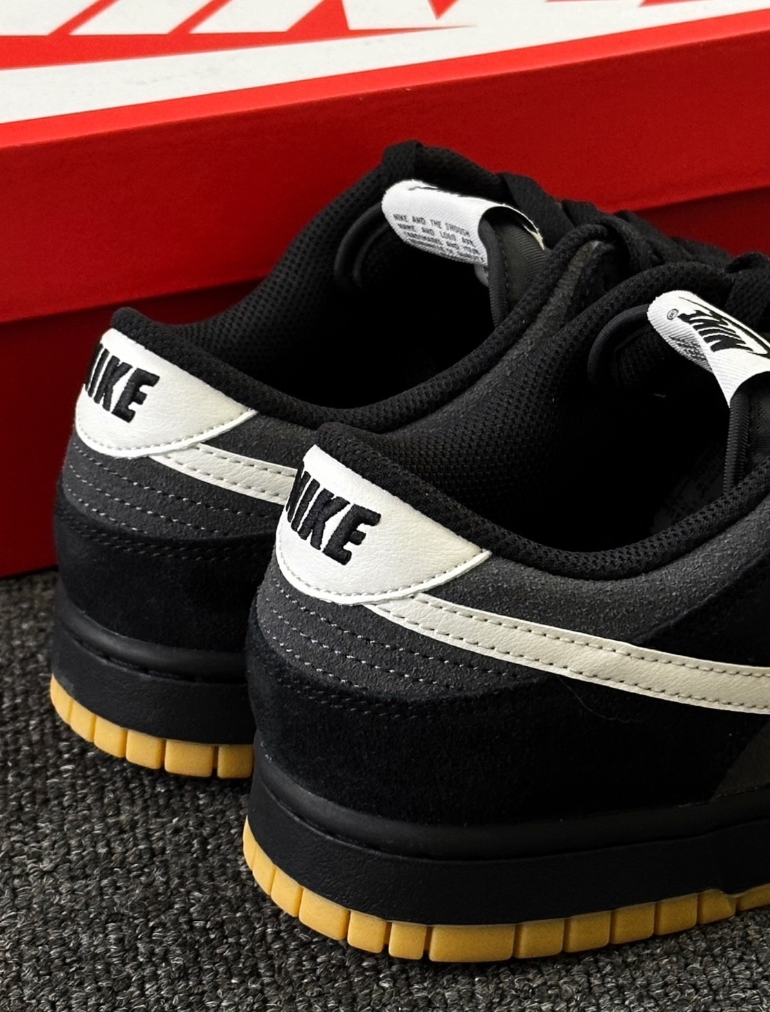 Nike Dunk Low 復古黑灰 男鞋