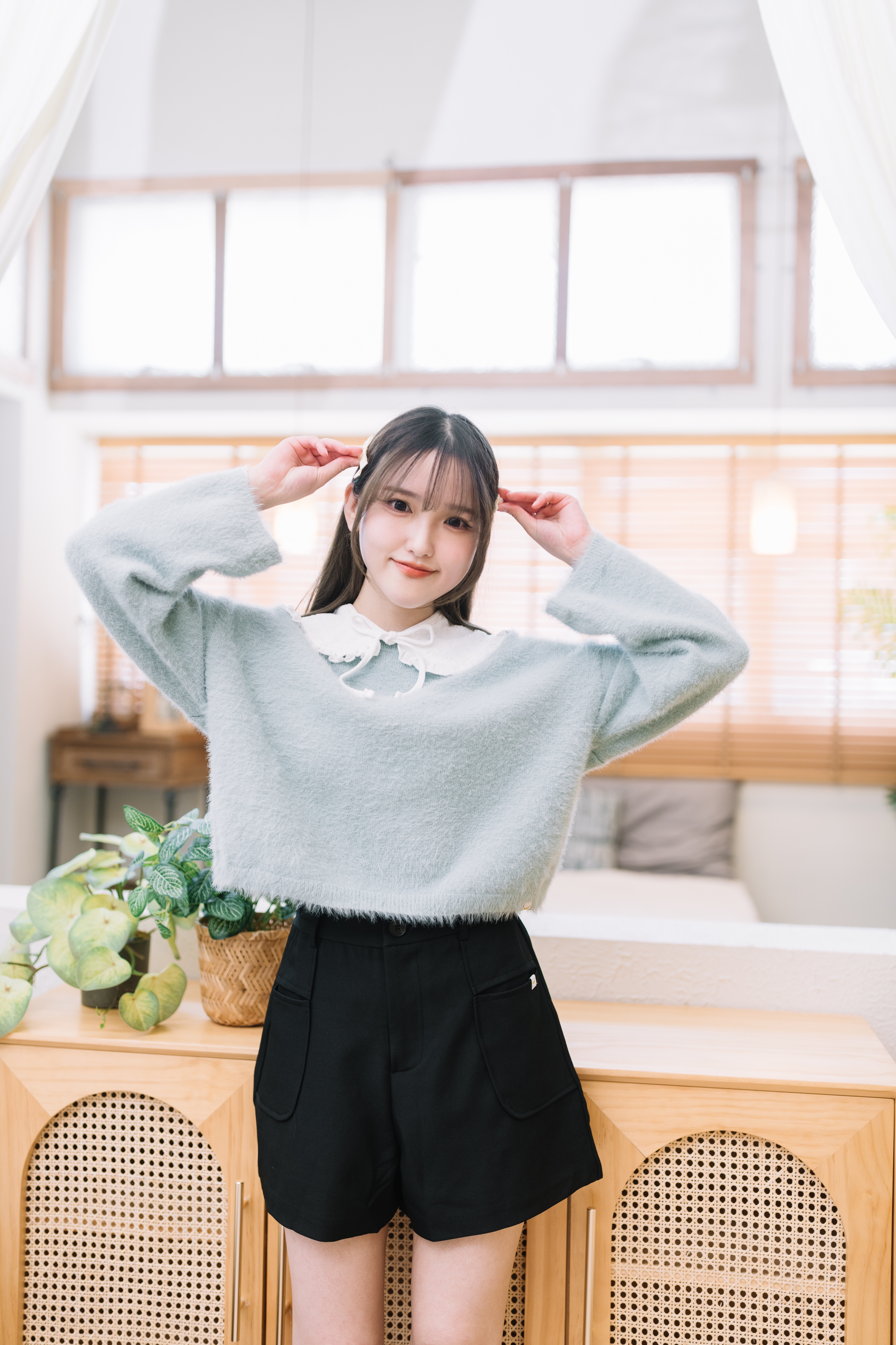 兩色 / 質感口袋西裝短褲 / Pocket Dress Shorts