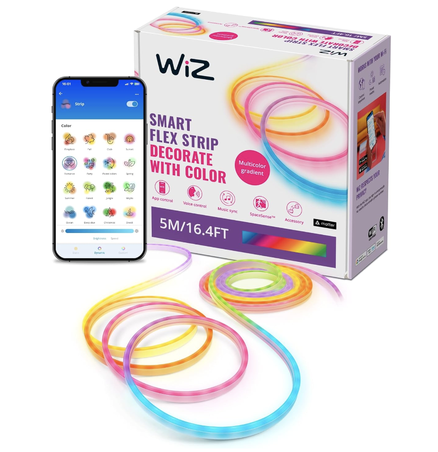 智能霓虹燈帶5米 (連火牛)