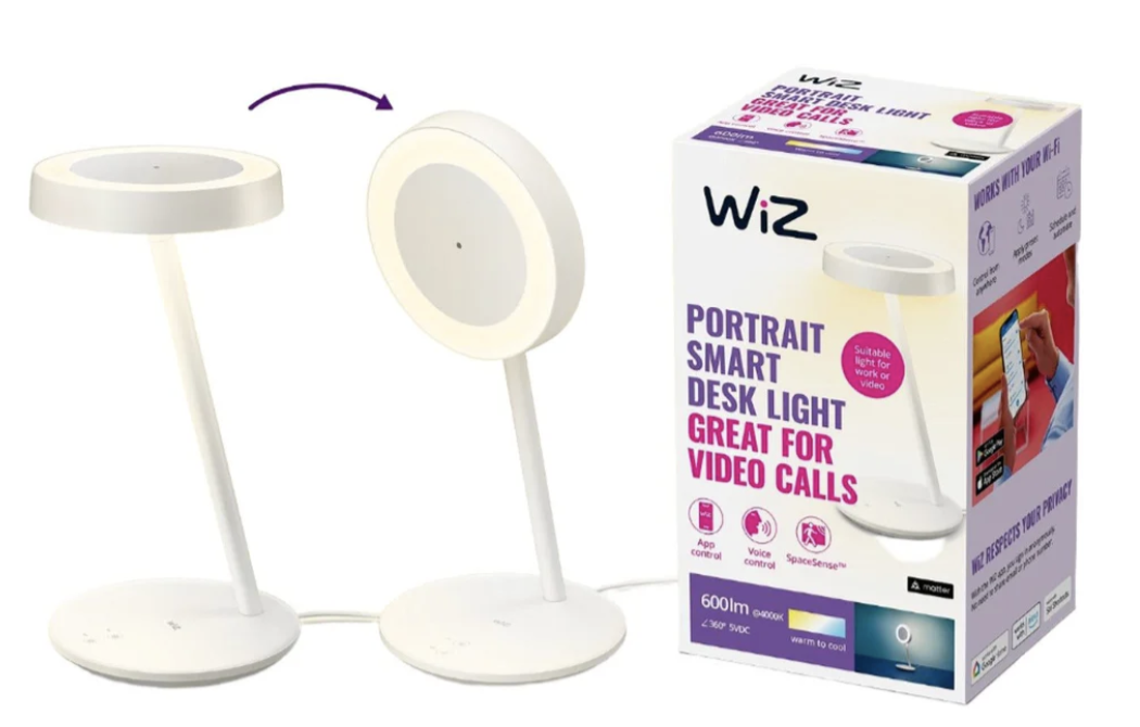 WiZ 柔膚補光枱燈