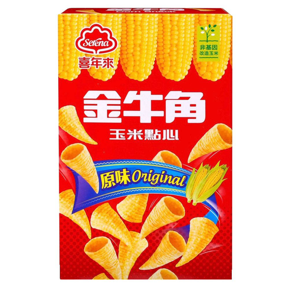 【喜年來】金牛角玉米原味120g