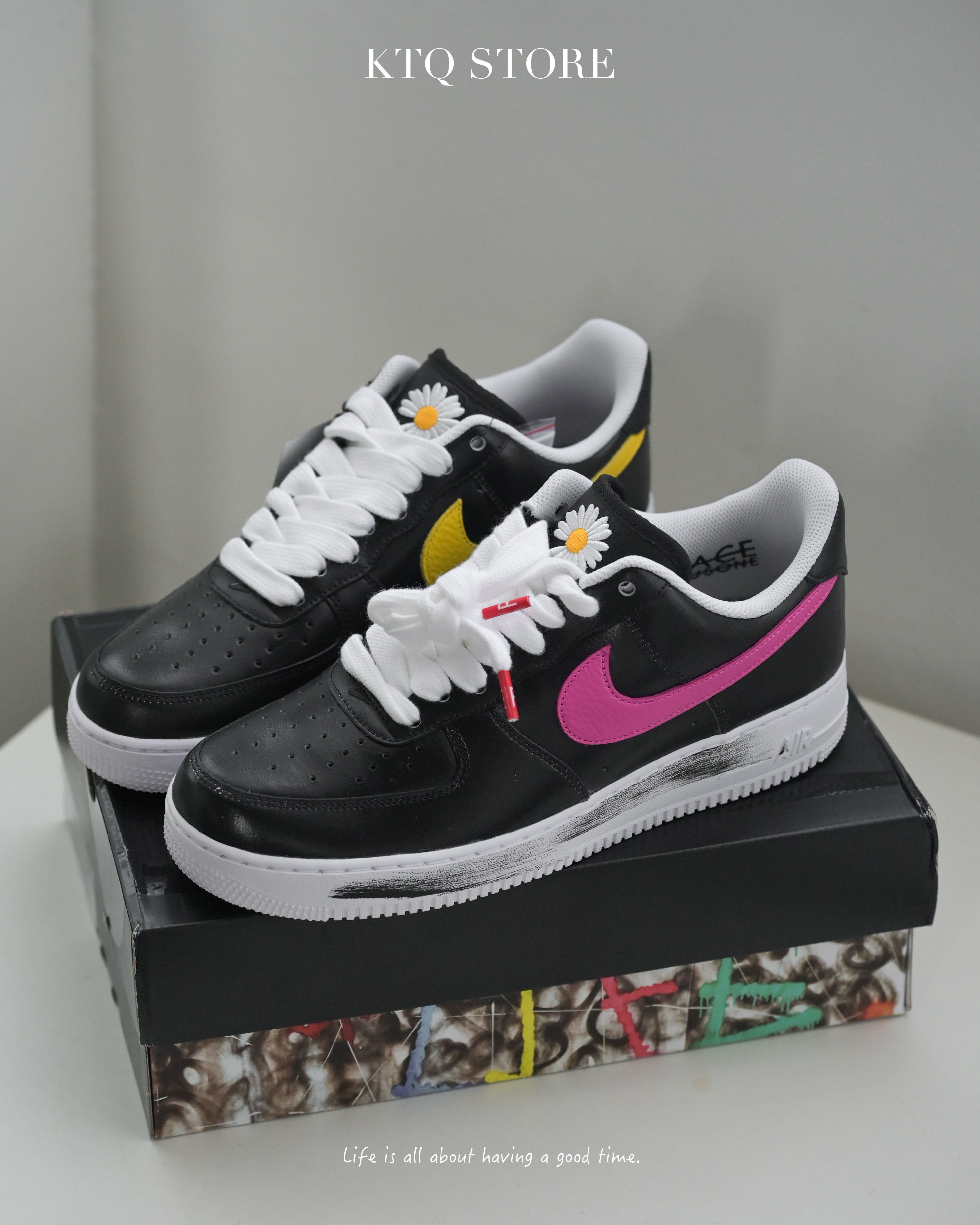 KTQ STORE ‧ Peaceminusone X Nike Air Force "Para-noise 3.0" 鴛鴦 G-Dragon AQ3692-004