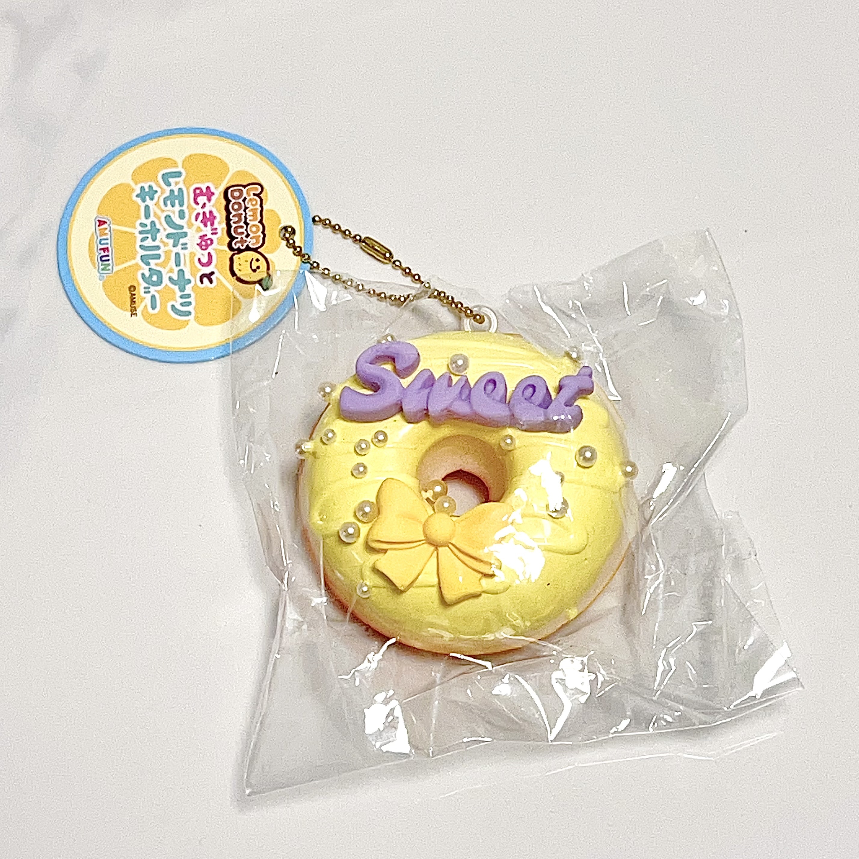 Japan sweet pearl donut squishy