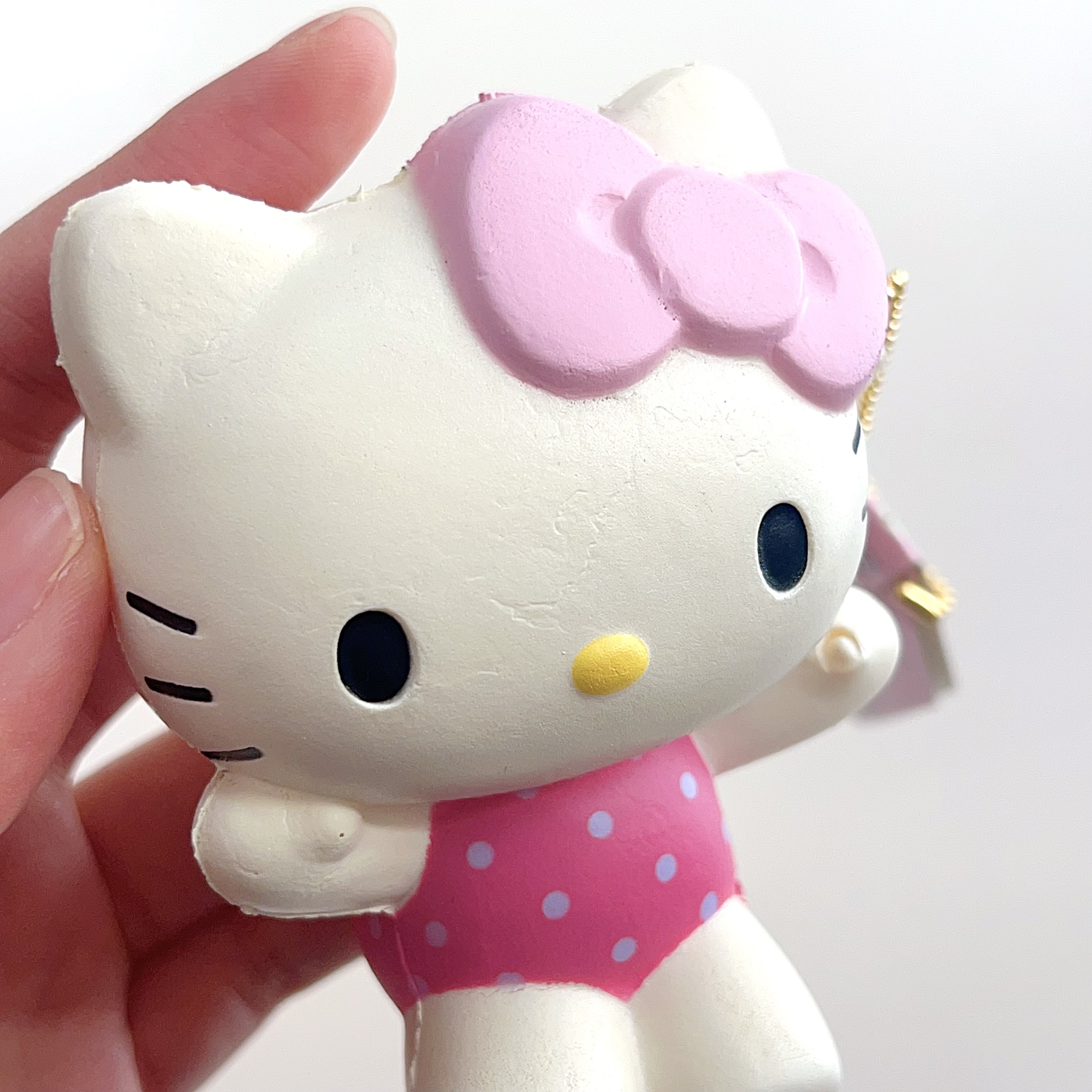 Rare Hello Kitty pink dress squishy