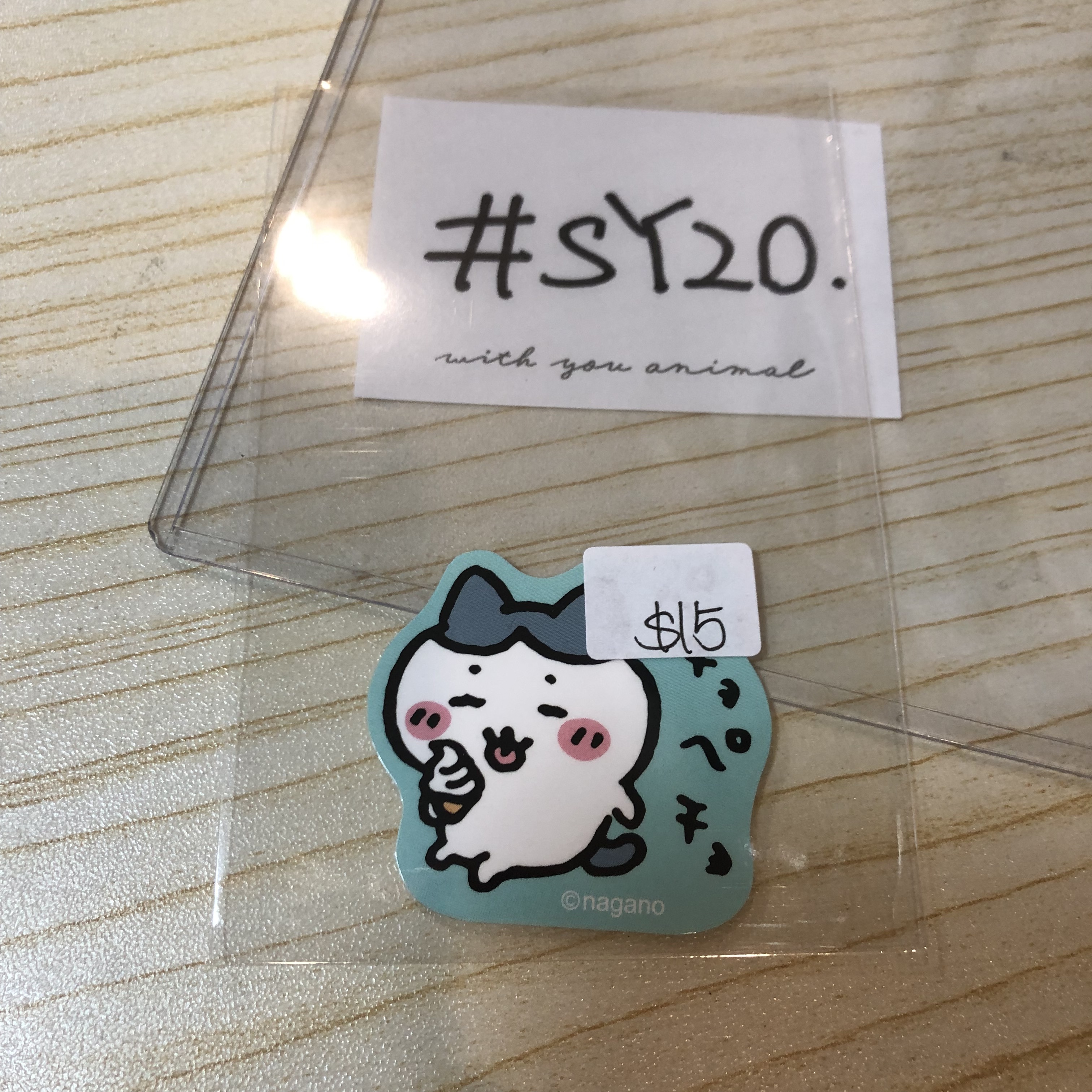 CHIIKAWA 八字貓 貼紙 #SY20