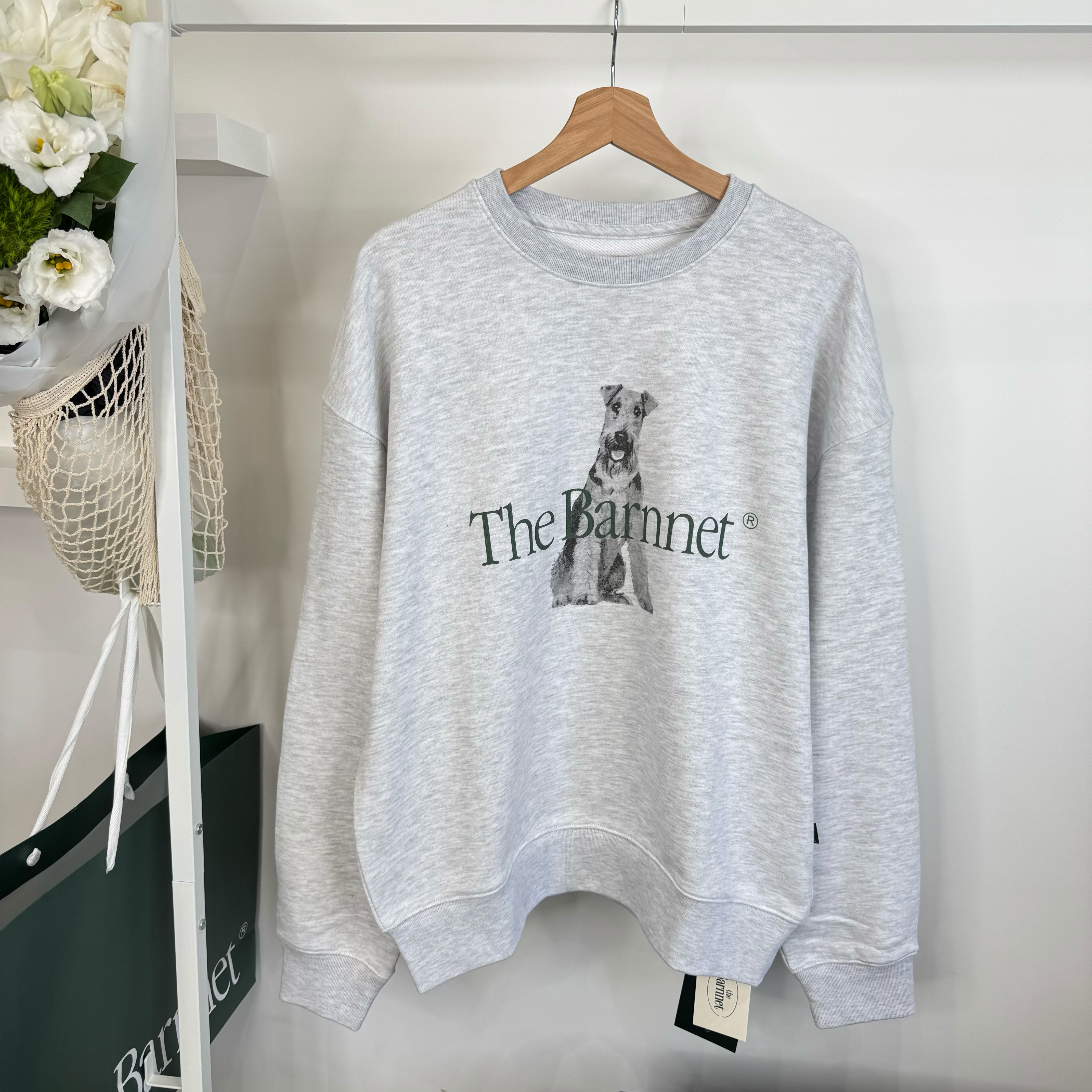 The Barnnet Casuel-狗狗正面長袖衛衣