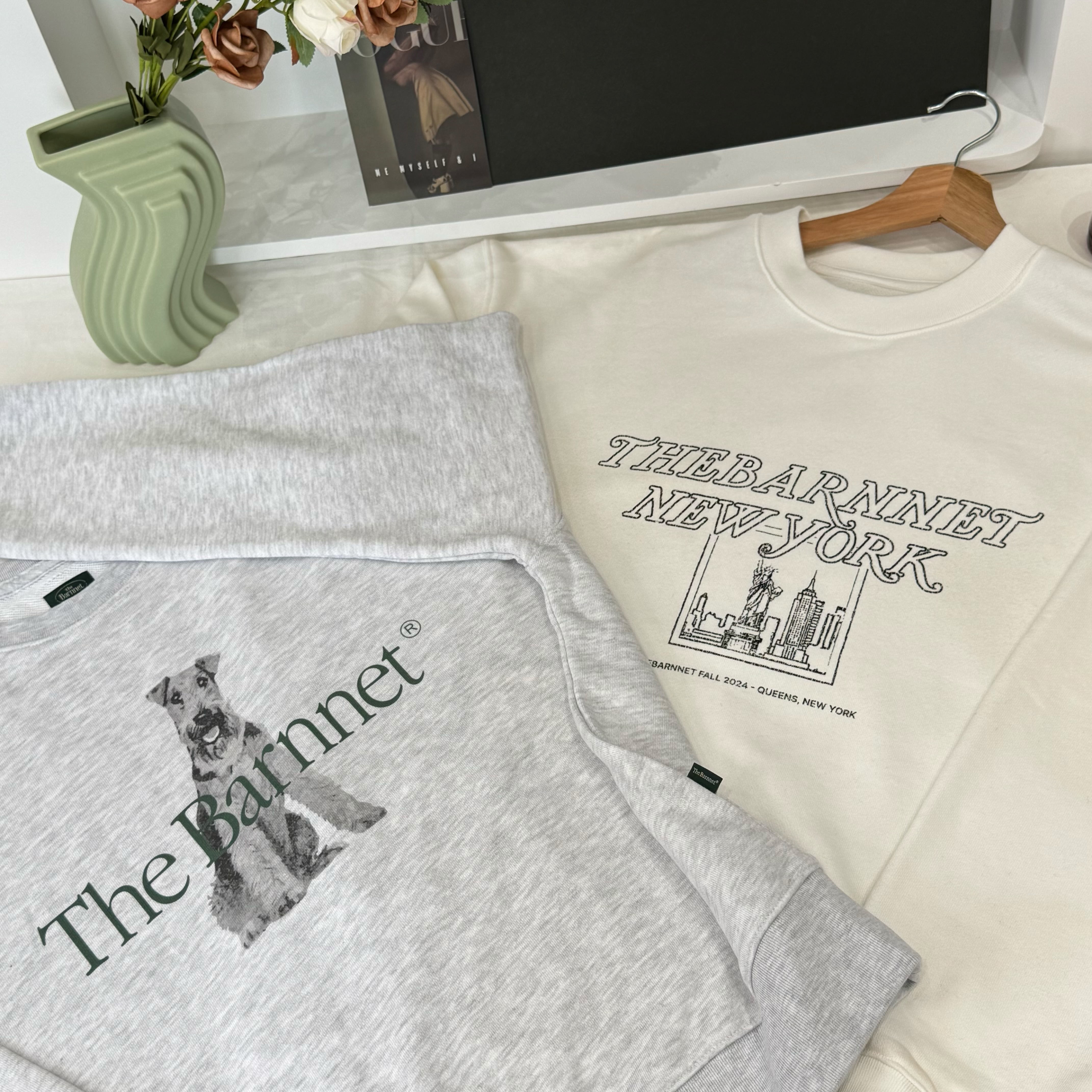 The Barnnet Casuel-狗狗正面長袖衛衣