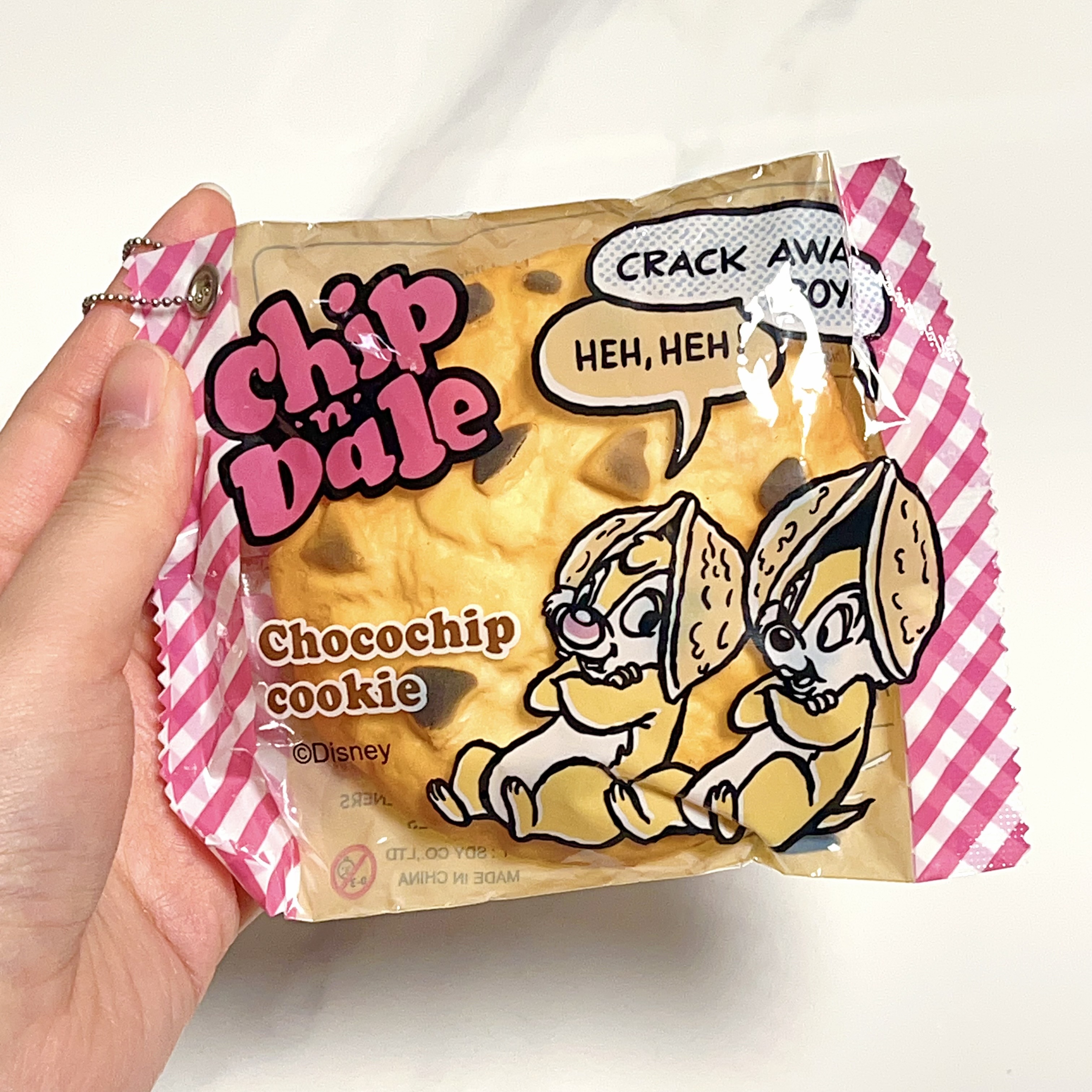 Disney Chip&Dale cookie squishy