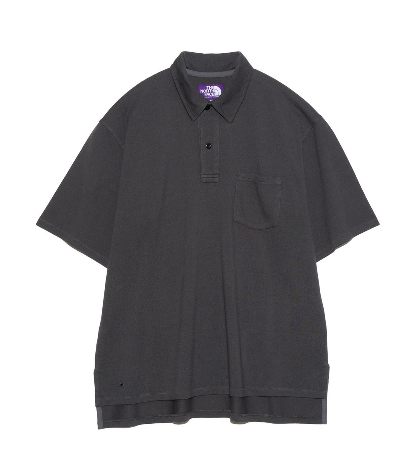 預購┃日本TNF 紫標Moss Stitch Field Big Polo 寬鬆POLO 短袖