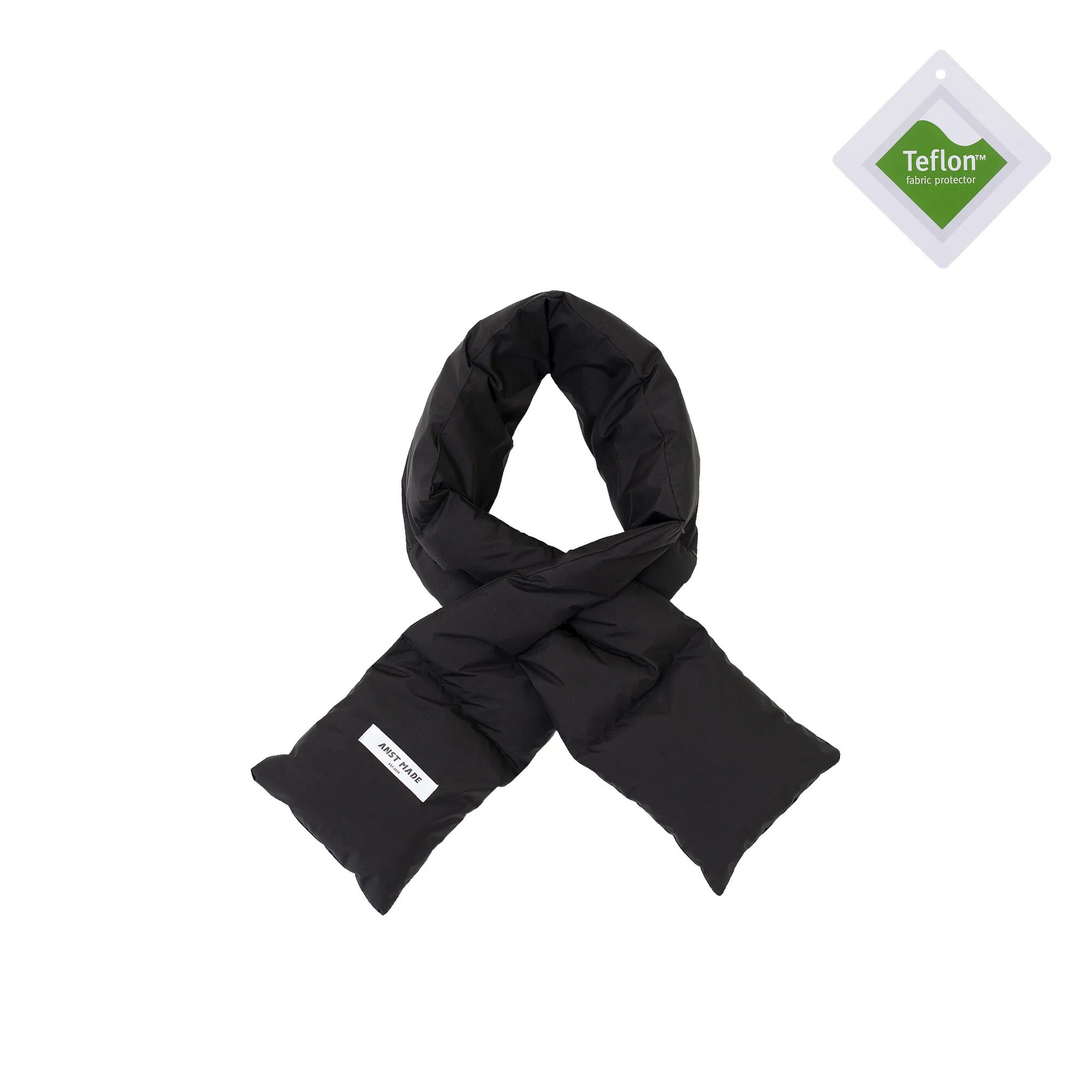 "現貨" ANST Teflon羽絨圍巾/黑色 AN.52