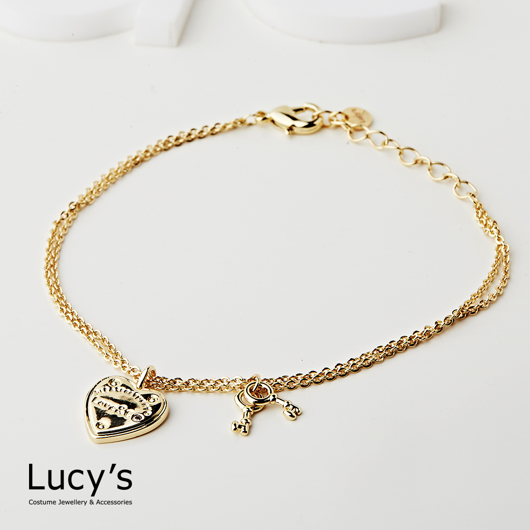 解鎖愛情 雙層手鍊 (二色) (121679/121680)