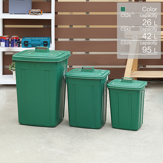 真心良品 x 聯府Keyway  大方型資源回收桶26L /42L/95L-1入