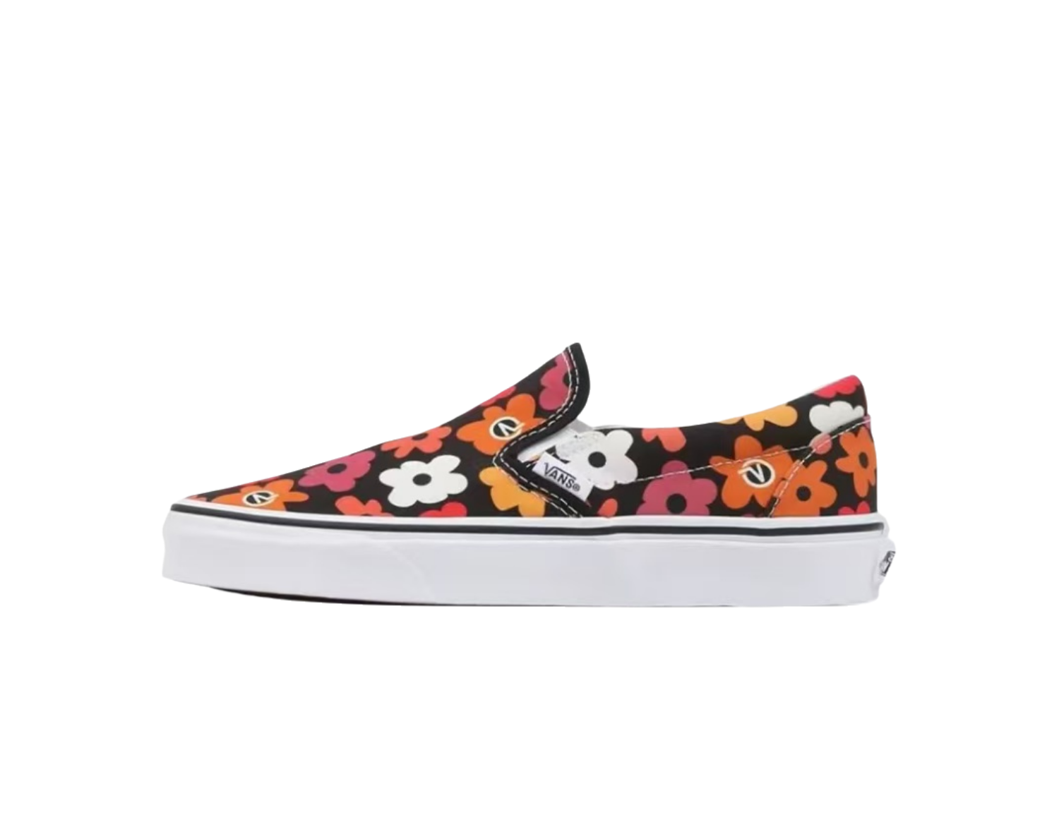 VANS CLASSIC SLIP-ON FLOWER BLACK/MULT VN0A3UT7BML