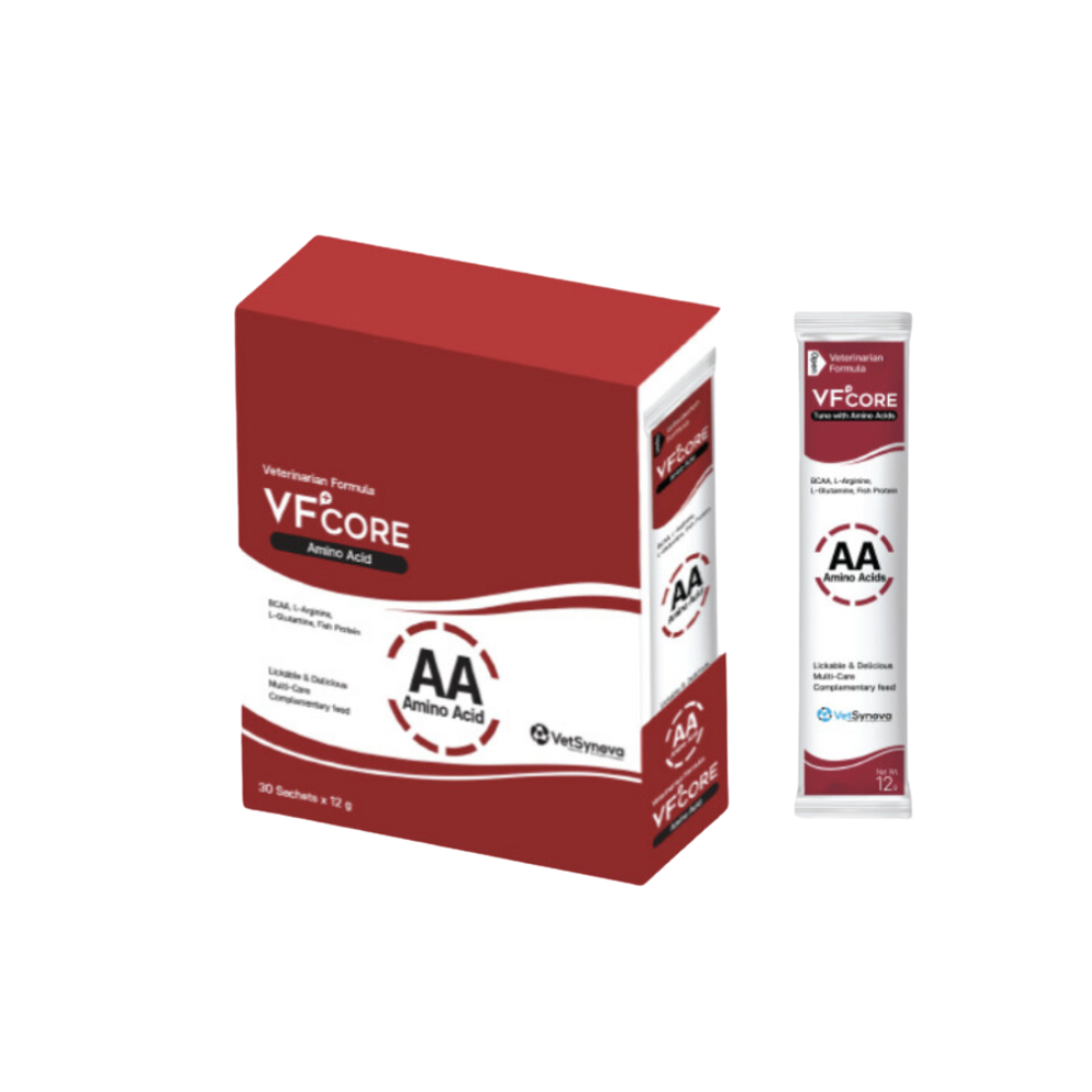 VF+CORE -AA 氨基酸肌肉成長及維護 -貓咪吞拿魚配三文魚肉泥  (12g x 30包 )