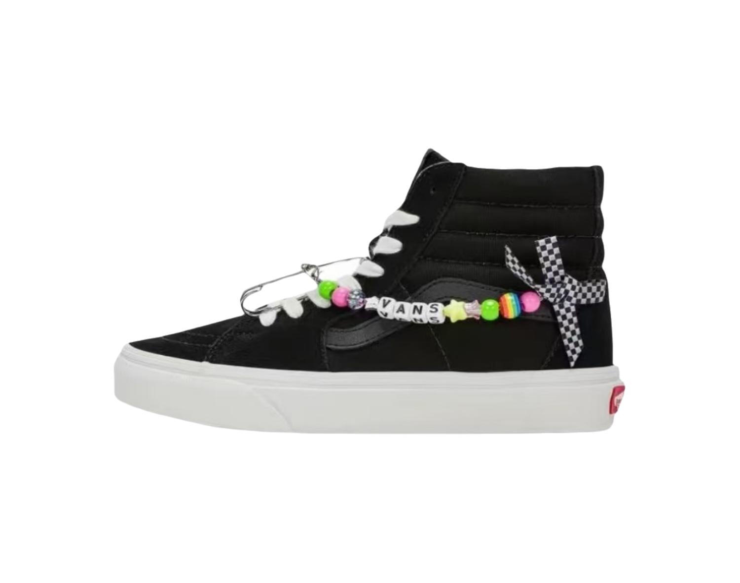 VANS SK8-HI VANSWARE BLACK/TRUE WHITE VN0A4BVT6BT