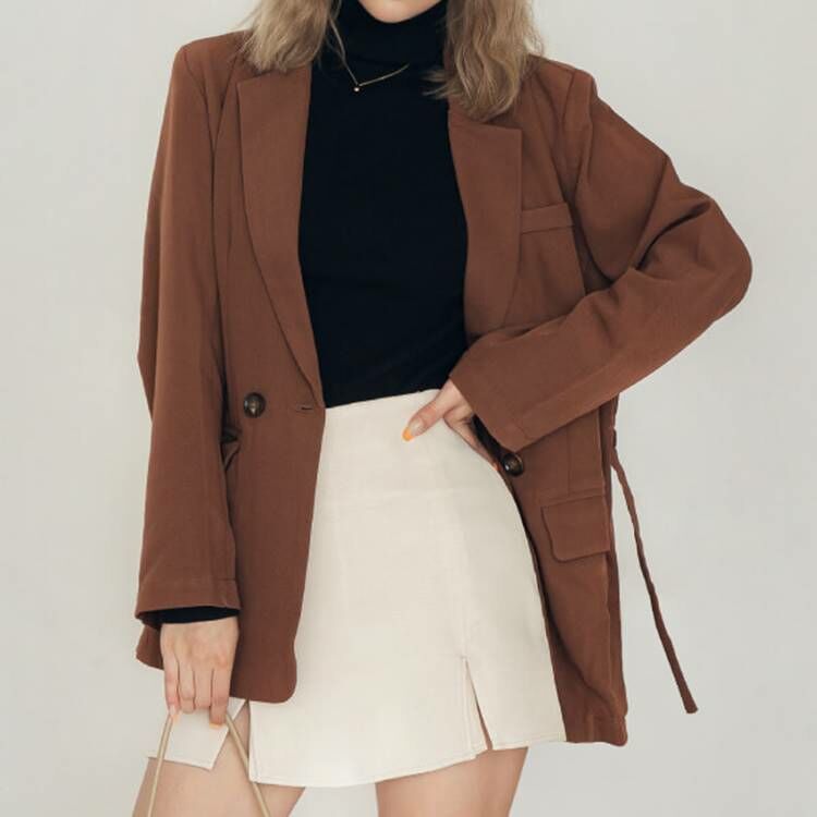 自訂修飾款西裝外套