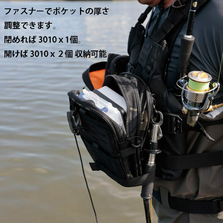 ウェア PF-09 Slide Pocket Floating Game Vest LITTLE OCEAN PF-09 Slide Pocket Floating Game Vest