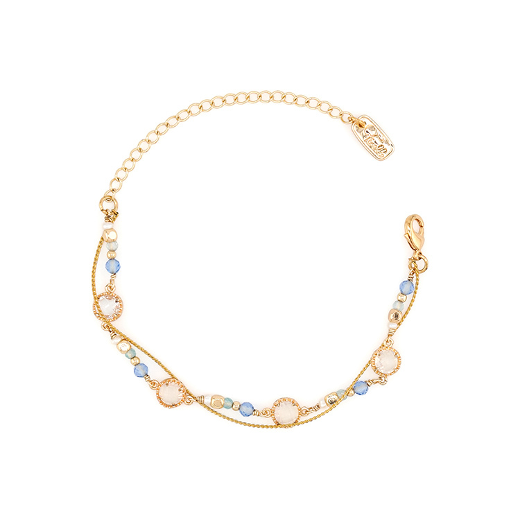 ｜貴人運｜星夜裡的人 • 極光 – 托帕石 – 手鍊