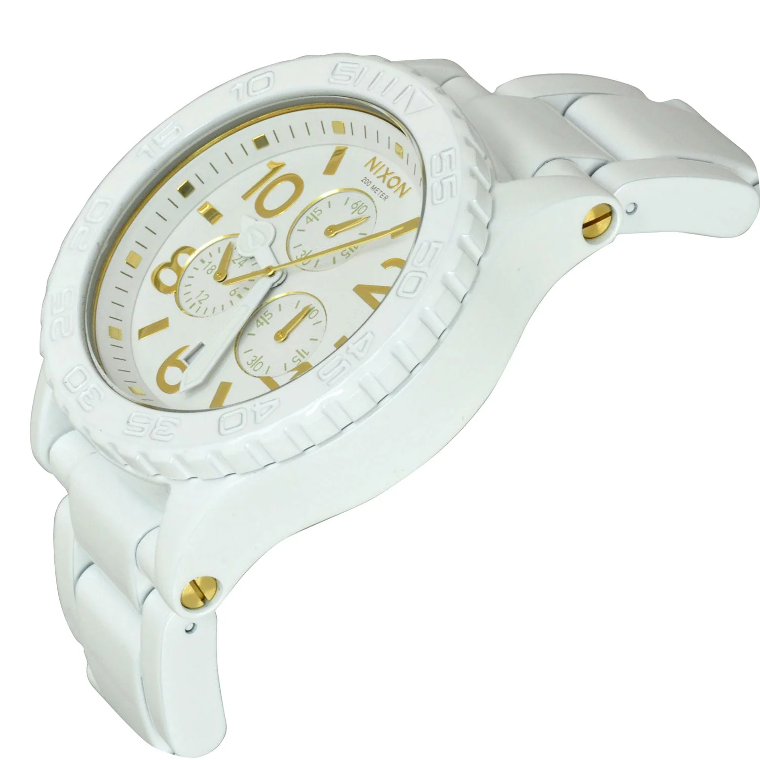 萬年鐘錶 - NIXON 尼克森 THE 42-20  CHRONO系列  三眼計時腕錶   A037-1035  錶徑42MM