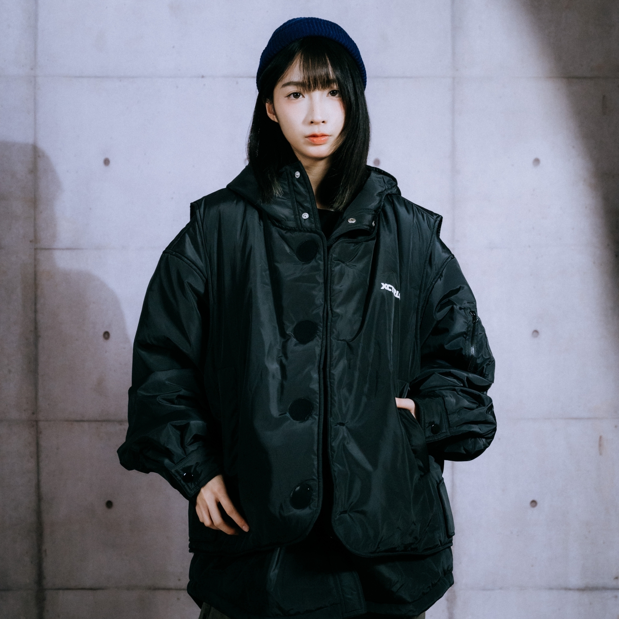 XCTRL 東京重工兩件式工裝外套-黑