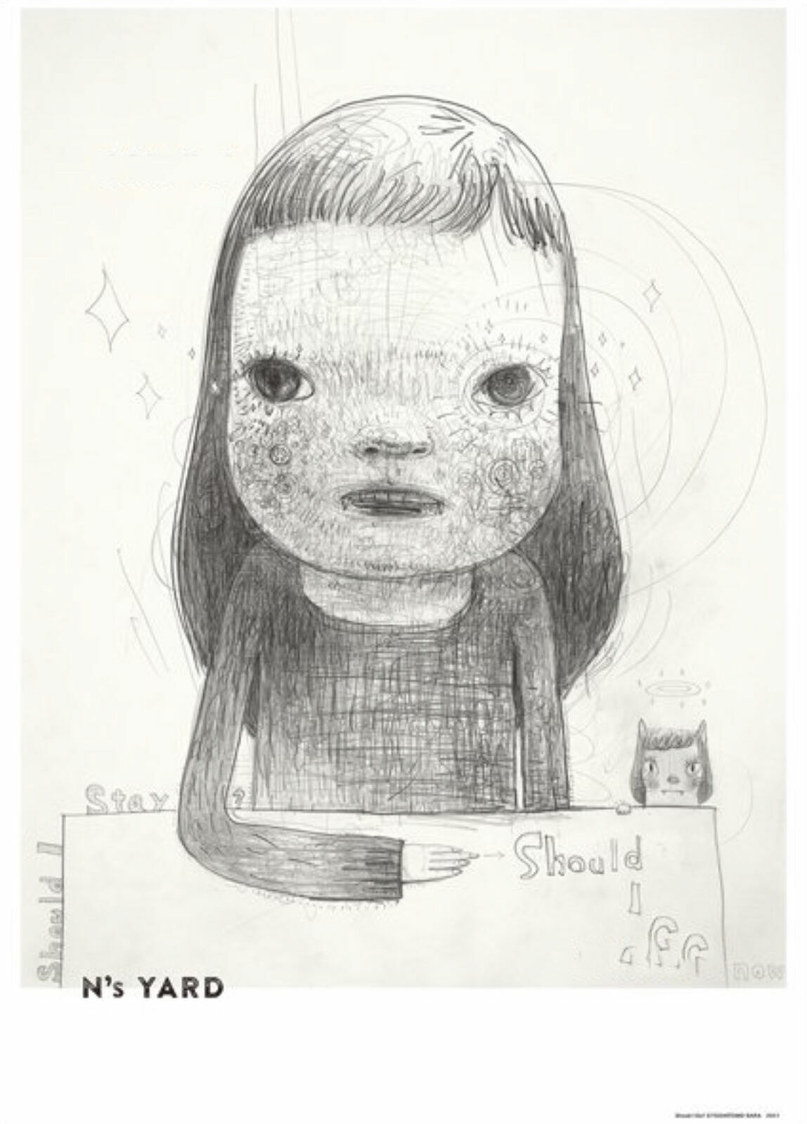 奈良美智 Yoshitomo Nara - Should I Go?  海報